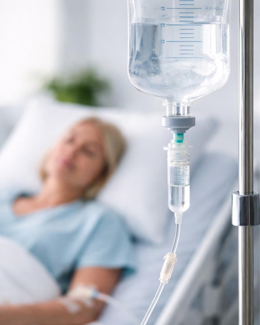 I.V fluids (Intravenous fluids)